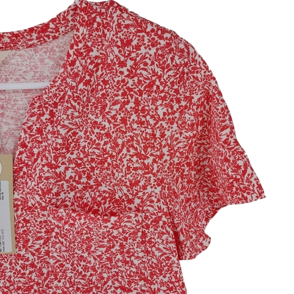 Part Two Women's Gesina Low-Cut V-Neck Blouse - M - Picture 3 of 7